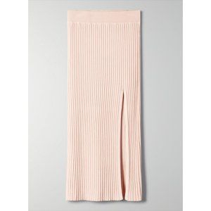 Aritzia Wilfred Knit Slit Skirt